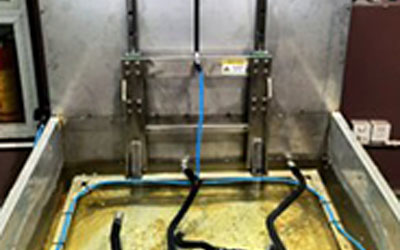 Connecting pipe of new energy storage equipment in Ningde Times